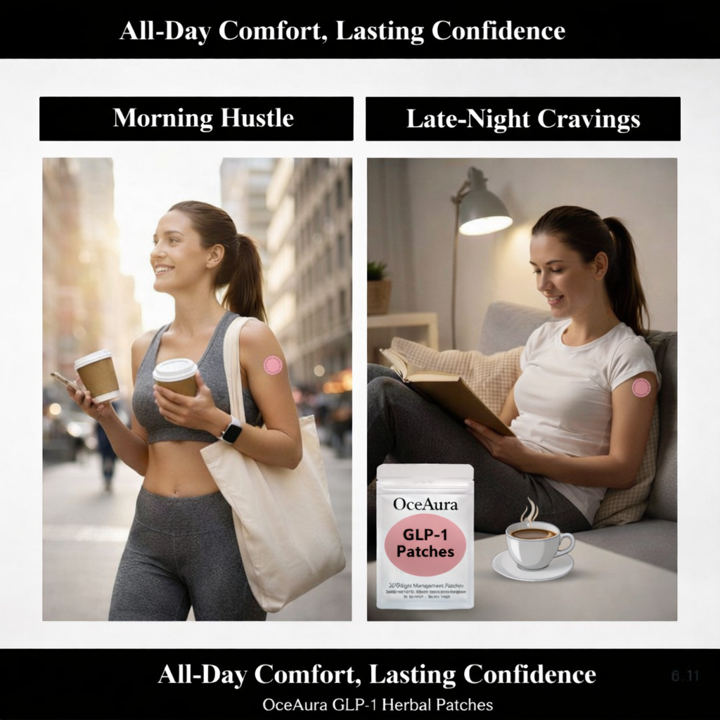 GLP-1 Support Patches | Control Cravings. Feel Fuller. Stay Consistent — Naturally.
