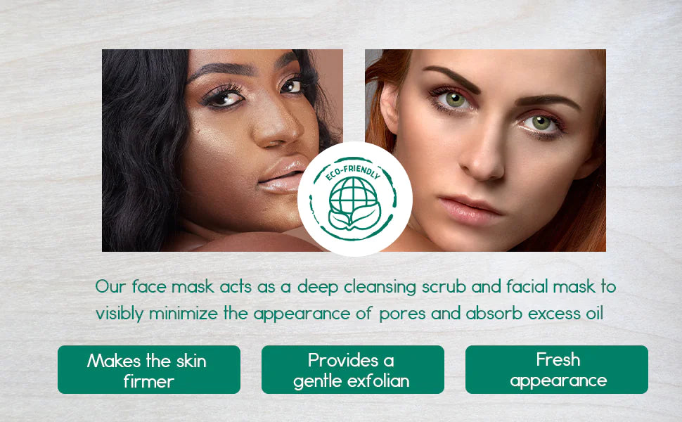 Activated Charcoal + Mud & Arnica Facial Masks Bundle