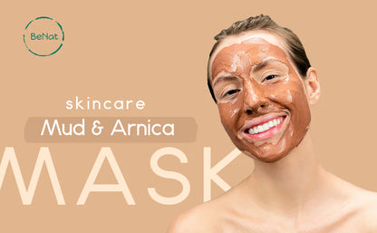 Activated Charcoal + Mud & Arnica Facial Masks Bundle
